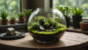 plante sans terre ni eau