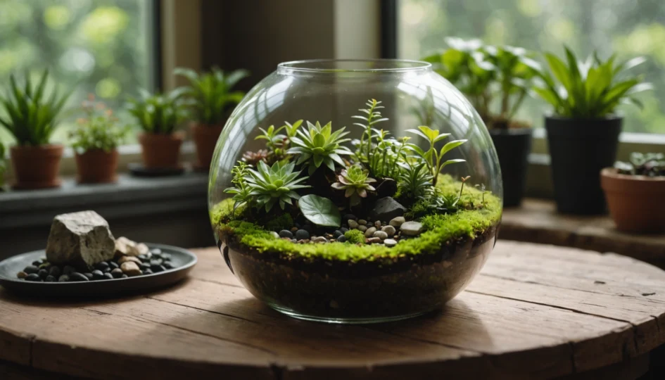 plante sans terre ni eau