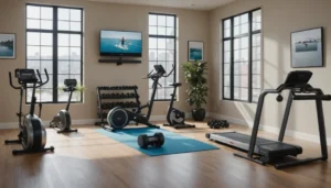 matériel de sport à la maison