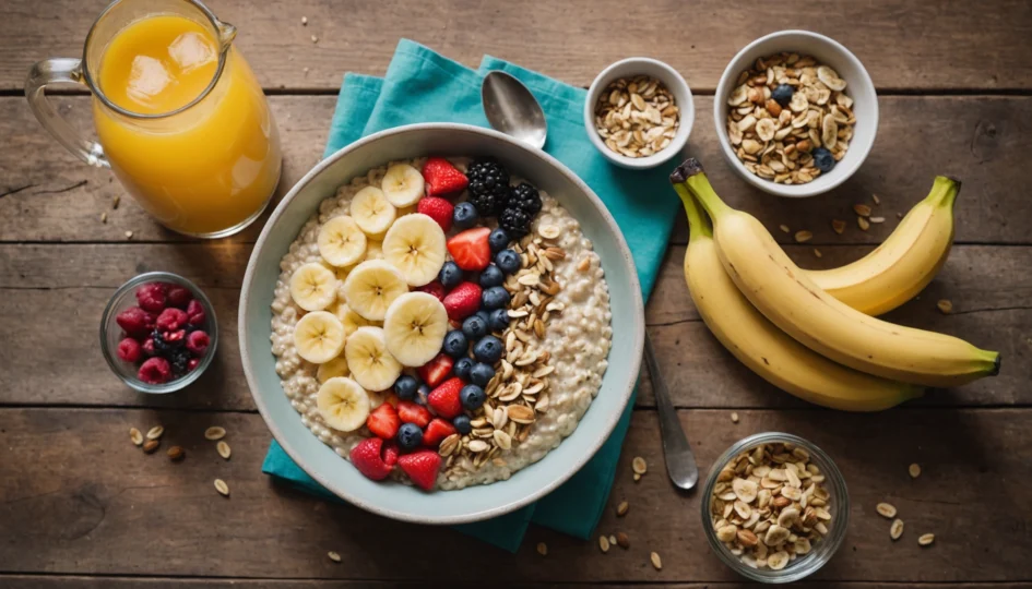 petit déjeuner avant marathon